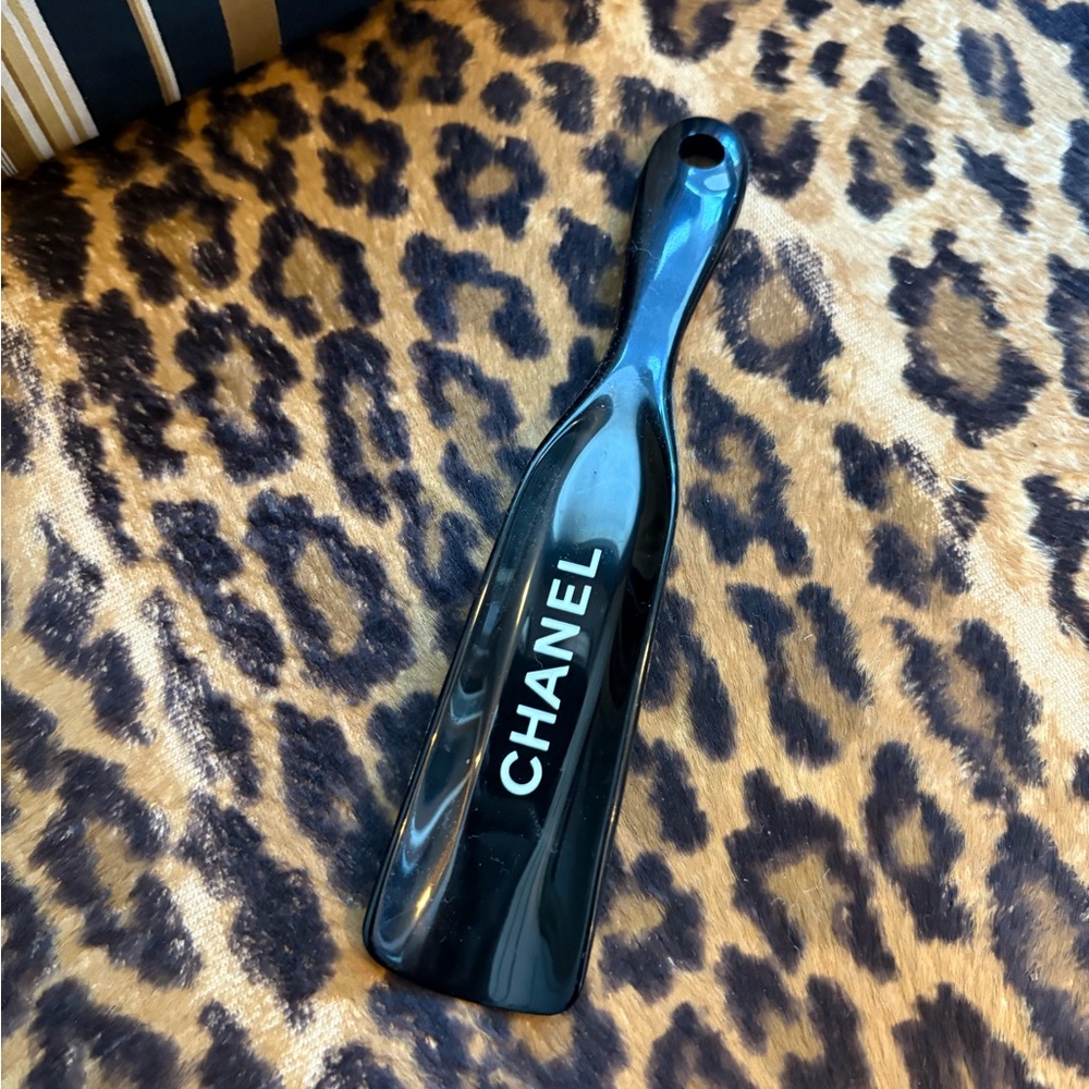 CHANEL Black Shoe Accessory